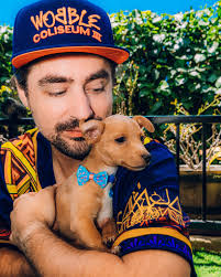 We spent a magical afternoon with @pupswithoutborders surrounded by these  little babies!! They seemed to really like the new Wobble Coliseum merch  collection too 😇soo much love for this non profit org