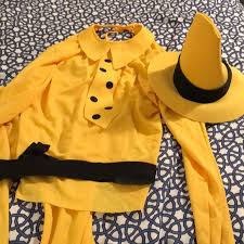 The tie that comes made on the costume and the collar had rips in them. Other Man In The Yellow Hat Costume Poshmark