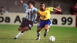 In copa américa 1999 reining champion brazil defeated uruguay 3x0 to win it's 6th title. Argentina 26 Anos De Calvario
