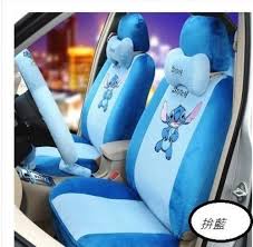 New Stitch Car Seat Covers Accessories Set 19pcs A Stitch Disney Stitch Cartoon Cute Stitch