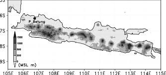 Seluma rasel juni 22, 2021 juni 21. The Topography Of Java Island And Location Of Pondok Betung Black Download Scientific Diagram