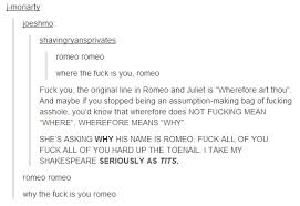 Romeo Romeo Imgur Funny Tumblr Posts Tumblr Funny Funny Posts