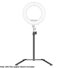 Neewer Tabletop Light Stand Base For Led Panel And Ring Light 15 4 27 Inches Adjustable Support Bracket For Make Up Selfie Live Show Portrait Youtube Photography Video Shooting Aluminum Alloy Neewer