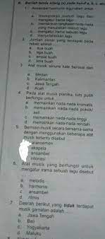 Uji kompetensi kegiatan akhir pembelajaran pemeranan perlu kiranya dilakukan evaluasi berupa uji kompetensi terhadap kamu, baik teori maupun praktik. Minta Tolong Bantuin Uji Kompetensi Seni Budaya Halaman 28 Kelas Vii Semester 1 Brainly Co Id