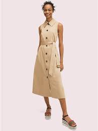 Buy kate spade women's healy lane lilith. Women S Armelloses Hemdblusenkleid Kate Spade New York