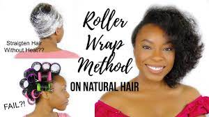 Today i am showing you one of the things i grew up seeing all the women in my family do! Trying The Silk Roller Wrap Method On Natural Hair No Heat Does It Really Work On Type 4 Hair Youtube