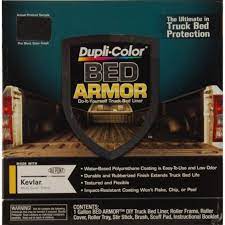 Krylon Duplicolor Bed Armor Diy Truck Bed Liner Black 128 Oz Gallon Kit Walmart Com