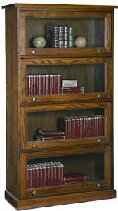 This is a very lovely glass fronted cabinet with adjustable shelves. Barristers Bookcase Solid Wood Furniture Woodcraft