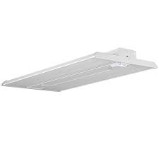 Commercial Electric 2 Ft 400 Watt Equivalent Integrated Led Motion Sensor White High Bay Light 5000k High Output 18000 Lumens Wet Rated 50242161 The Home Depot