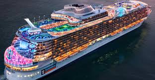 À bord du symphony of the seas, le large choix de 20 restaurants, dont 7 inclus dans le forfait de base, sera l'occasion de goûter une cuisine internationale. Latest Construction Photos Of Royal Caribbean S Wonder Of The Seas
