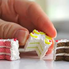 Diy Polymer Clay Lemon Cake Tutorial Make Some Mini Cakes For Your Mini Friends Clay Food Miniature Food Polymer Clay Miniatures