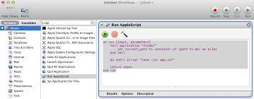 How To Create An Osx Application To Wrap A Call To A Shell Script Ask Different