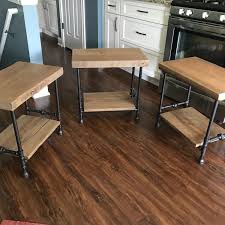Set Of 3 Matching End Tables Furniture Industrial Design Furniture Western Furniture