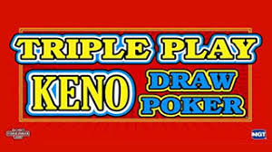 Play Triple Play Keno Draw Poker
