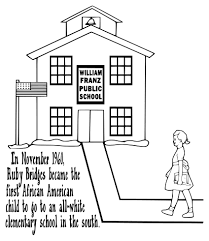 Science sample assessment rubric for kindergarten. Ruby Bridges Coloring Page Black History Month Projects Ruby Bridges Black History Month Crafts