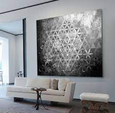 Die leuchte ist geeignet für leuchtmittel der energieklassen: Kaufen Xxl Leinwand Bild 135x100x5 Abstraktes Schwarz Weiss Grau Wandbild Ikea Modern Ar 89 99 Wandbilder Ikea Xxl Leinwand Wandbilder