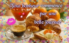 Tout Bonheur Commence Par Une Belle Journee Bonnejournee Cafe Croissants Tartine Confiture Petit Dejeuner Petit Dejeuner Cafe Petit Dejeuner Nourriture