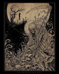 By Godmachine Dark Art Drawings Dark Art Illustrations Death Art