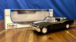 Посмотрите твиты по теме «#maisto» в твиттере. Maisto 1 18 1970 Chevrolet Nova Ss Review Youtube