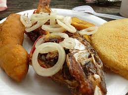 Fried Fish Bammy And Festival Jamaican Recipes Caribbean Recipes Jamaica Food