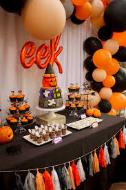 In fact, halloween table decoration is something choose halloween themed lighting. Kara S Party Ideas Enchanting Backyard Halloween Party Kara S Party Ideas