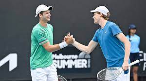 Hurkacz liegt in der weltrangliste auf dem 37. Hurkacz Sinner Sink Aussie Duo In Melbourne Doubles Opener Atp Tour Tennis