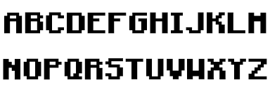 If you are looking for a circular geometric font, this is an ideal choice. Minecraft Bold Font Download For Free Ffonts Net