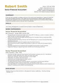 Maintains financial records and ensures that financial transactions are properly recorded. Senior Financial Accountant Resume Samples Qwikresume