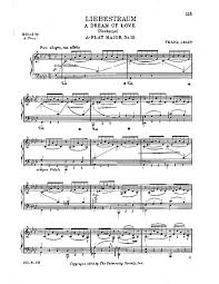 Liebestraume Liebestraum No 3 Piano Partitions Cantorion Partitions Gratuites Et Des Annonces De Concerts