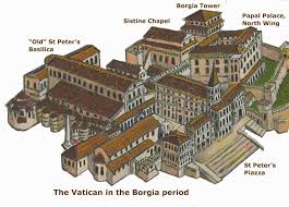 The Vatican In The Borgia Period Vatican St Peters Basilica Vatican City