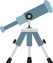 The giant magellan telescope will be located at cerro las campanas at las campanas observatory in the atacama desert of chile, about two hours drive from the coastal town of la serena. Telescope Clipart Free Download Transparent Png Creazilla