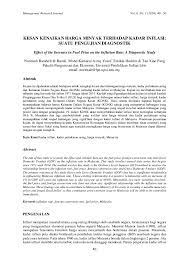 Kenaikan harga minyak ini dipicu oleh serangan terhadap fasilitas minyak mentah arab saudi. Pdf Kesan Kenaikan Harga Minyak Terhadap Kadar Inflasi Suatu Pengujian Diagnostik Effect Of The Increase In Fuel Price On The Inflation Rate A Diagnostic Study Bosz Eminent Academia Edu
