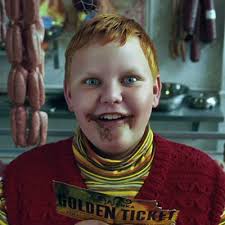 You Are Augustus Gloop You Are A Big Fan Of The Good Life So Much So That You Are Quite Impulsiv Tim Burton Films Chocolate Factory Charlie Chocolate Factory