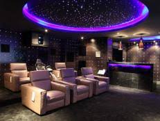 They give tremendous home entertainment value for family members, and also they might even boost a house's resale cost. Basement Home Theater Ideas Pictures Options Expert Tips Hgtv