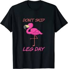 Flamingo merch flimflam shirt hoodie. Amazon Com Leg Day Flamingo Art Leg Workout Flamingo Merch T Shirt Clothing