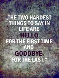 Sad Goodbye Quotes. QuotesGram via Relatably.com