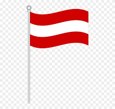 Red and white flag with black bird. Flag Of Austria Flag Austria World Flags Flag Clipart 3484658 Pikpng