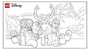 Explore All The Friends From Frozen Lego Coloring Pages Coloring Pages Cool Coloring Pages