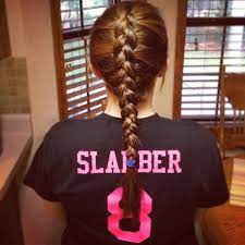 My Hair For Volleyball Practice Volleyballhair Hair Braid Insideout Loveit Braidedhairstyles Brai Volleyball Hairstyles Hair Styles Volleyball Braids