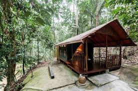 Rural Cabin Rental Near Chiling Waterfall Rasa Malaysia
