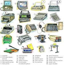 If you plan carefully you will be. Office Equipment Vocabulary English Lesson