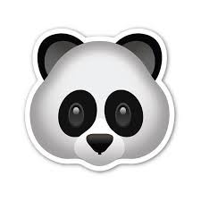 Black And White Animal Emoji Copy And Paste Spacer Panda Emoji Emoji Art Emoji Emoji Templates