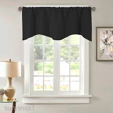 2020 popular 1 trends in home & garden, home improvement with kitchen window valance and 1. Sunnimix1 Solid Color Window Panel Drape Valance Kitchen Cafe Short Curtain Rod Pocket Shopee Philippines