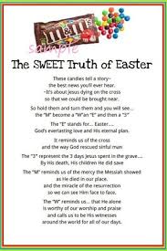 Easter Printable M M Poem Easter Poems Easter Story Easter Printables