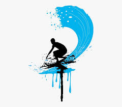 Surfing Cartoon Clip Art Wave Surf Clipart Free Transparent Clipart Clipartkey Yellow sun and flowers illustration, illustration, cartoon sun, watercolor painting, cartoon character, face png. surfing cartoon clip art wave surf