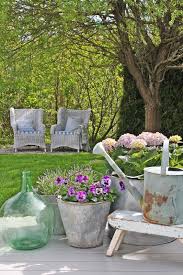 Vibeke Design Rustikk Zink Til Inne Og Ute Garden Inspiration Outdoor Outdoor Gardens