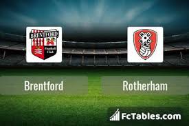 In any case, the guests have a very difficult task on the opposite stadium. Brentford Vs Rotherham H2h 27 Apr 2021 Head To Head Stats Prediction
