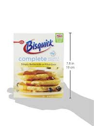 Buttermilk makes a good milk substitute, especially in pancakes and waffles. Amazon Com Betty Crocker Bisquick Baking Mix Complete Pancake And Waffle Mix Buttermilk With Whole Grain 28 Oz Box Pack Of 4 Grocery Gourmet Food