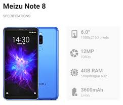 Meizu Note 8