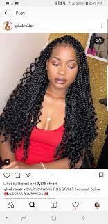 Pin By Mary Eug On Braidedbeauty Braids For Black Hair Box Braids Hairstyles For Black Women Braids With Curls